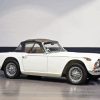 Cream Tr4a Car Diamond Painting