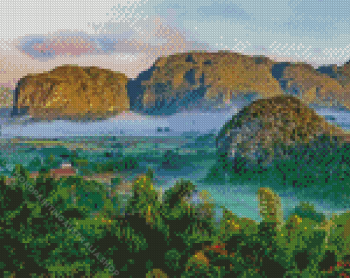 Cuba Landscape Diamond Painting