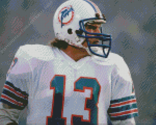 Dan Marino Football Player Diamond Painting