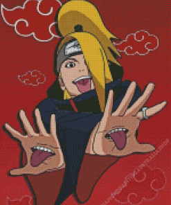 Deidara Diamond Painting