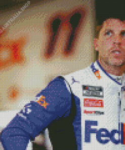 Denny Hamlin Diamond Painting