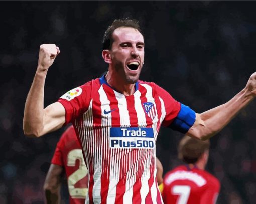 Diego Godin Diamond Painting