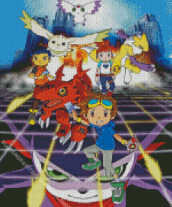 Digimon Tamers Diamond Painting