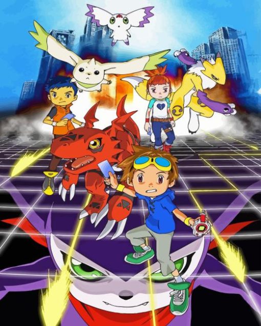 Digimon Tamers Diamond Painting