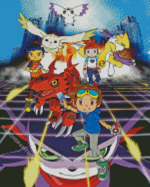 Digimon Tamers Diamond Painting