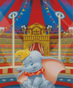 Disney Dumbo Elephant Diamond Painting