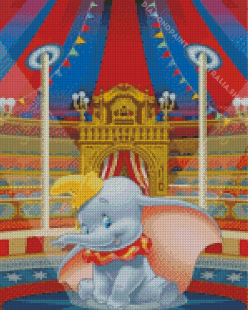 Disney Dumbo Elephant Diamond Painting