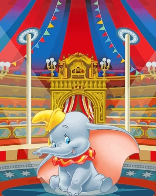 Disney Dumbo Elephant Diamond Painting