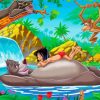 Disney Mowgli And Baloo Diamond Painting