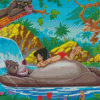 Disney Mowgli And Baloo Diamond Painting