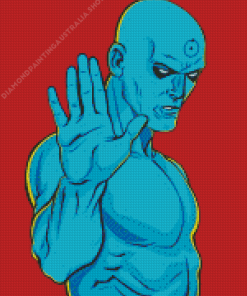 Doctor Manhattan Diamond Painting