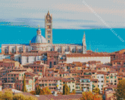 Duomo di Siena Italy Diamond Painting