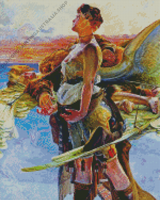 Eloe by Malczewski Diamond Painting