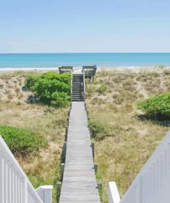 Emerald Isle Boardwalk Diamond Painting