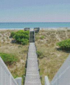 Emerald Isle Boardwalk Diamond Painting