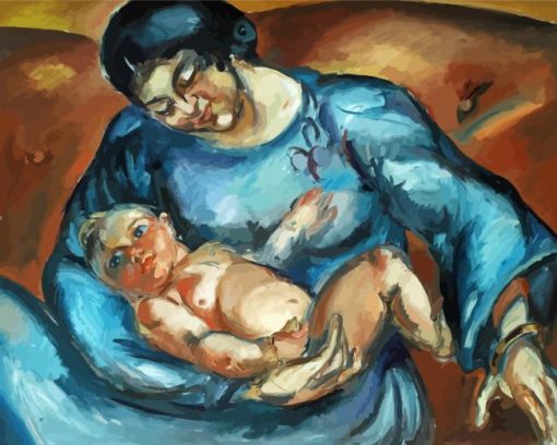 Emile Othon Friesz Mothers Love Diamond Painting