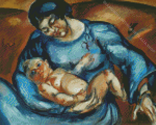 Emile Othon Friesz Mothers Love Diamond Painting