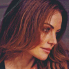 Erica Durance Side Profile Diamond Painting