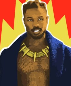 Erik Killmonger Diamond Painting