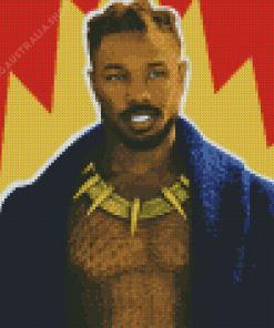 Erik Killmonger Diamond Painting