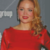 Erika Christensen In Red Diamond Painting