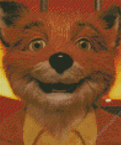 Fantastic Mr Fox Character Diamond Painting