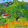 Farm Montcorin by Suzanne Valadon Diamond Painting