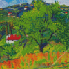 Farm Montcorin by Suzanne Valadon Diamond Painting