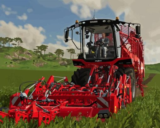 Farming Simulator Diamond Painting