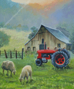 Farming Art Diamond Painting