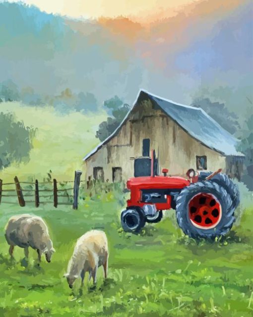 Farming Art Diamond Painting