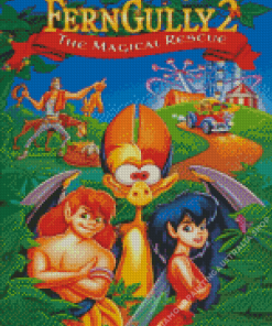 Ferngully Poster Diamond Painting