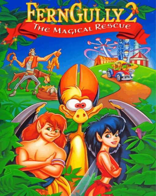 Ferngully Poster Diamond Painting