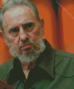 Fidel Castro Diamond Painting