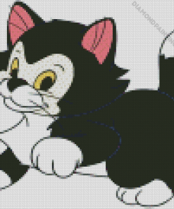 Figaro Cartoon Character Diamond Painting