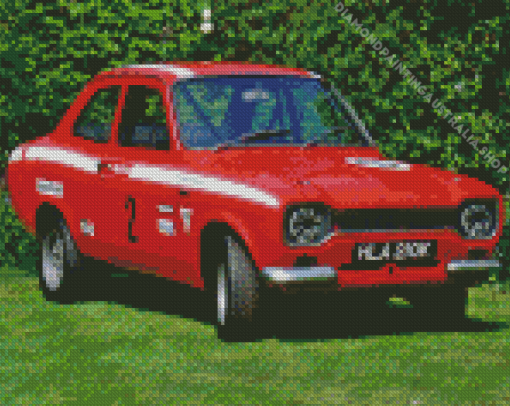 Ford Escort Mk2 Diamond Painting