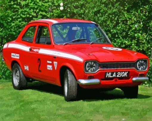 Ford Escort Mk2 Diamond Painting