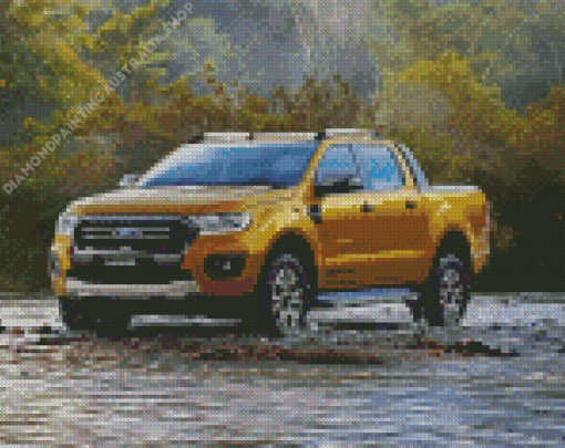 Ford Ranger River Utes Diamond Painting