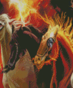 Four Horsemen of the Apocalypse Diamond Painting