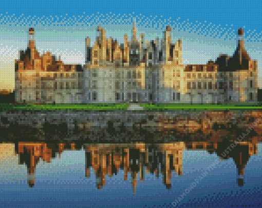 France Loire Chambord Diamond Painting