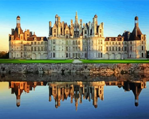 France Loire Chambord Diamond Painting