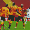 Galatasaray Football Team Diamond Painting