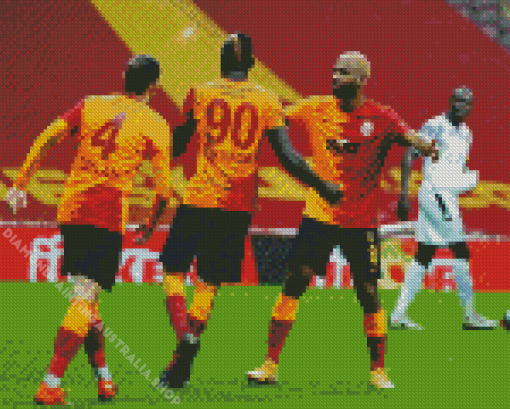 Galatasaray Football Team Diamond Painting