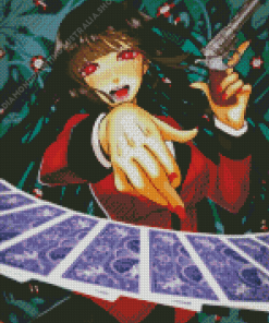 Gambler Yumeko Jabami Kakegurui Diamond Painting