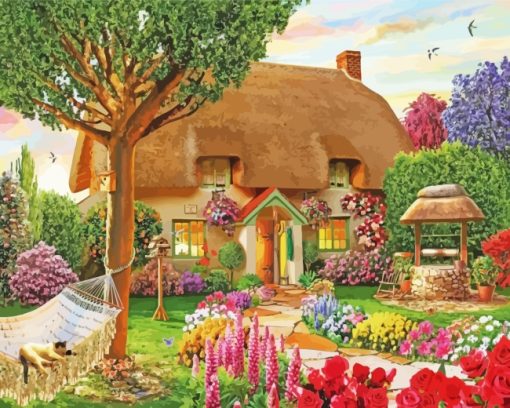 Garden House Diamond Painting