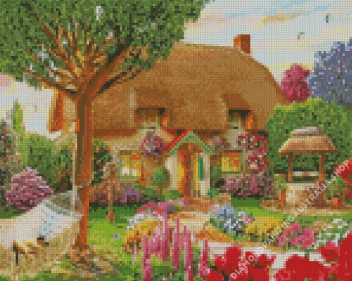 Garden House Diamond Painting