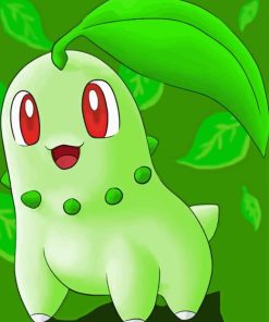 Germignon Chikorita Diamond Painting