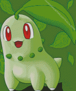 Germignon Chikorita Diamond Painting