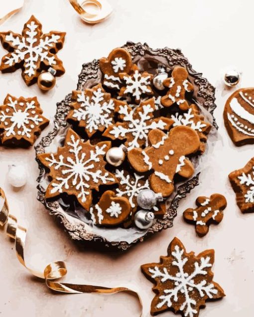 Gingerbread Diamond Painting