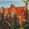 Glensheen Mansion in Minnesota Diamond Painting